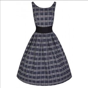 lindy bop tartan dress